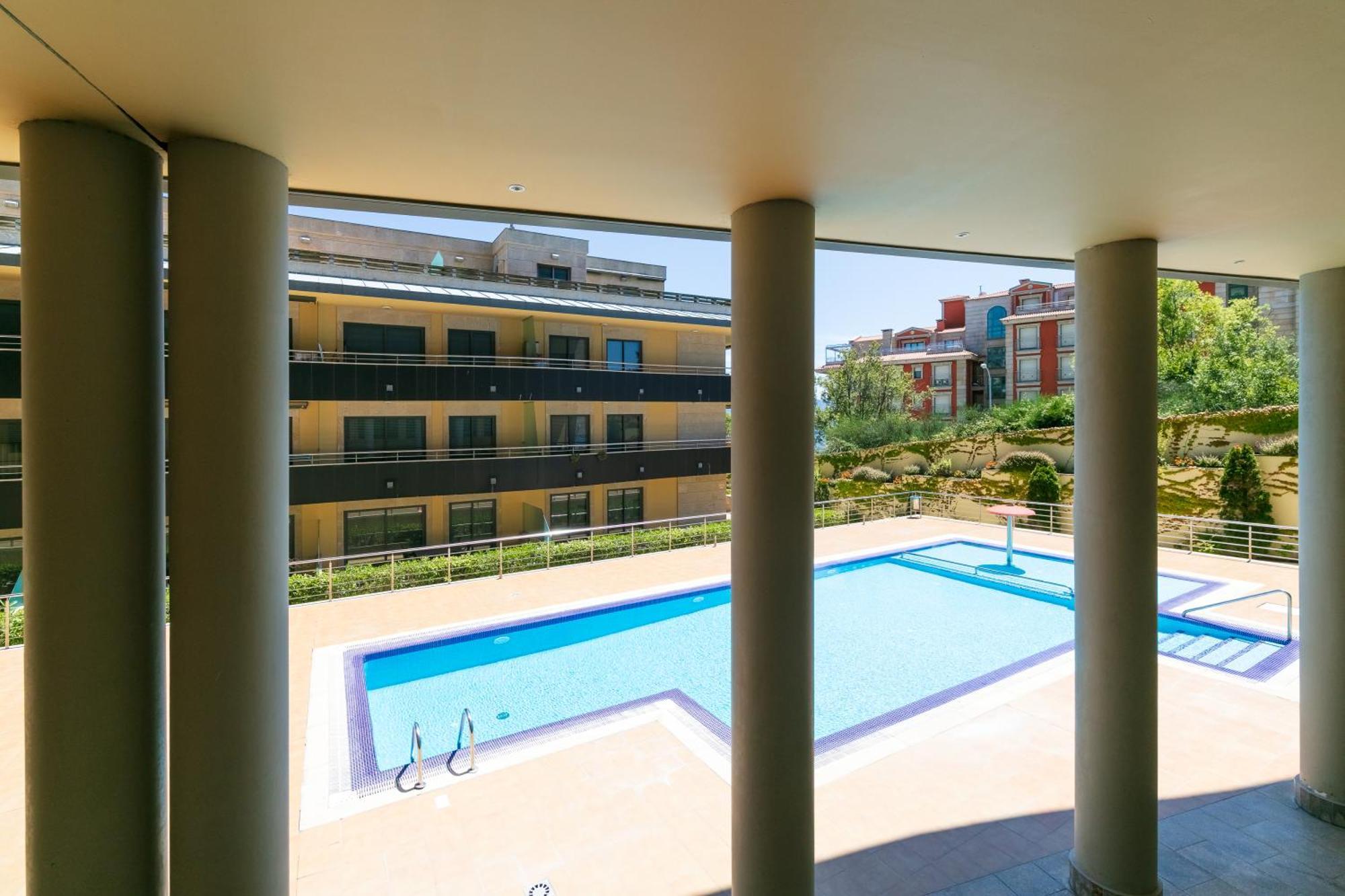 Playa Sanxenxo Apartamento Exterior foto