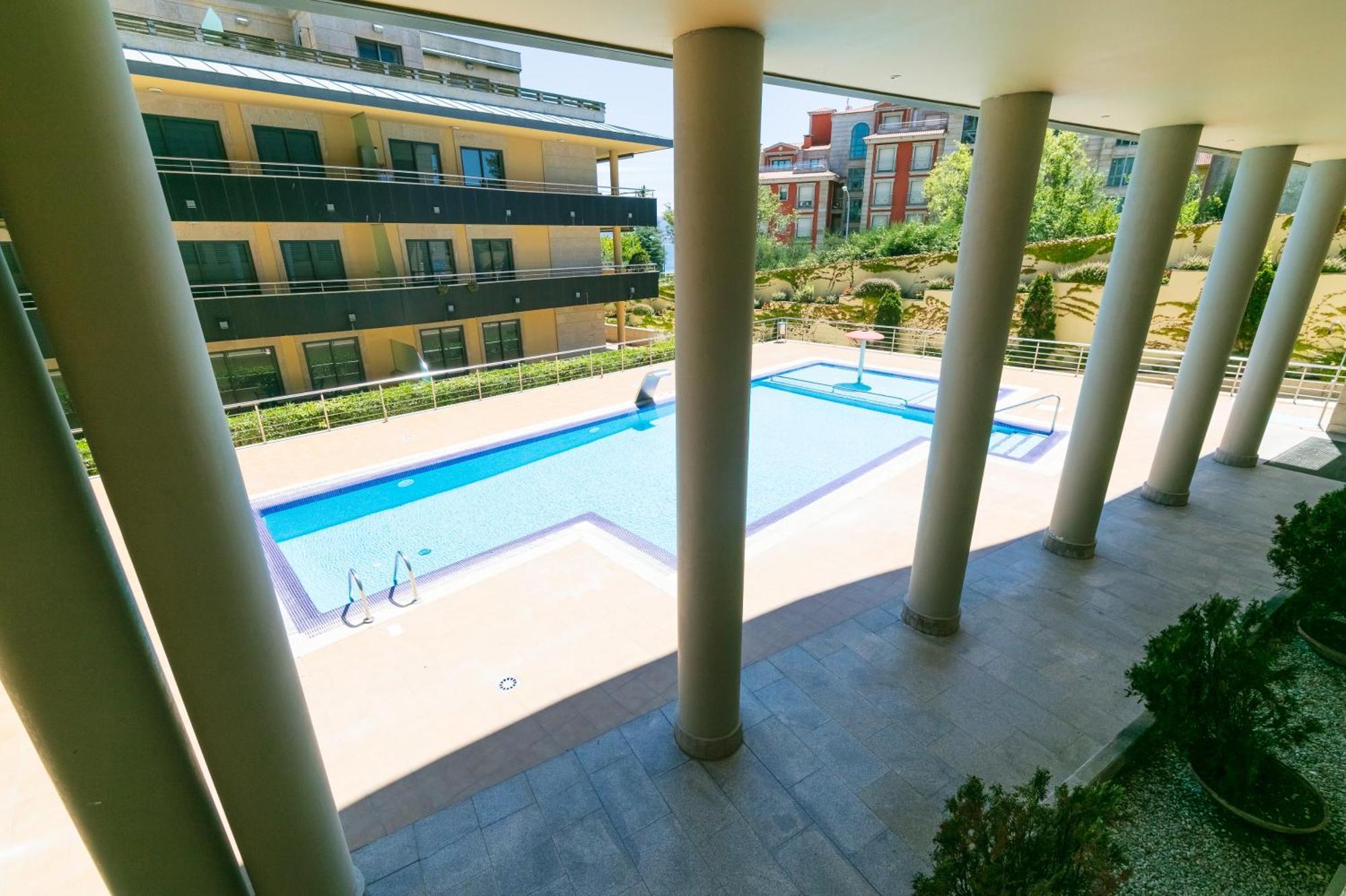 Playa Sanxenxo Apartamento Exterior foto