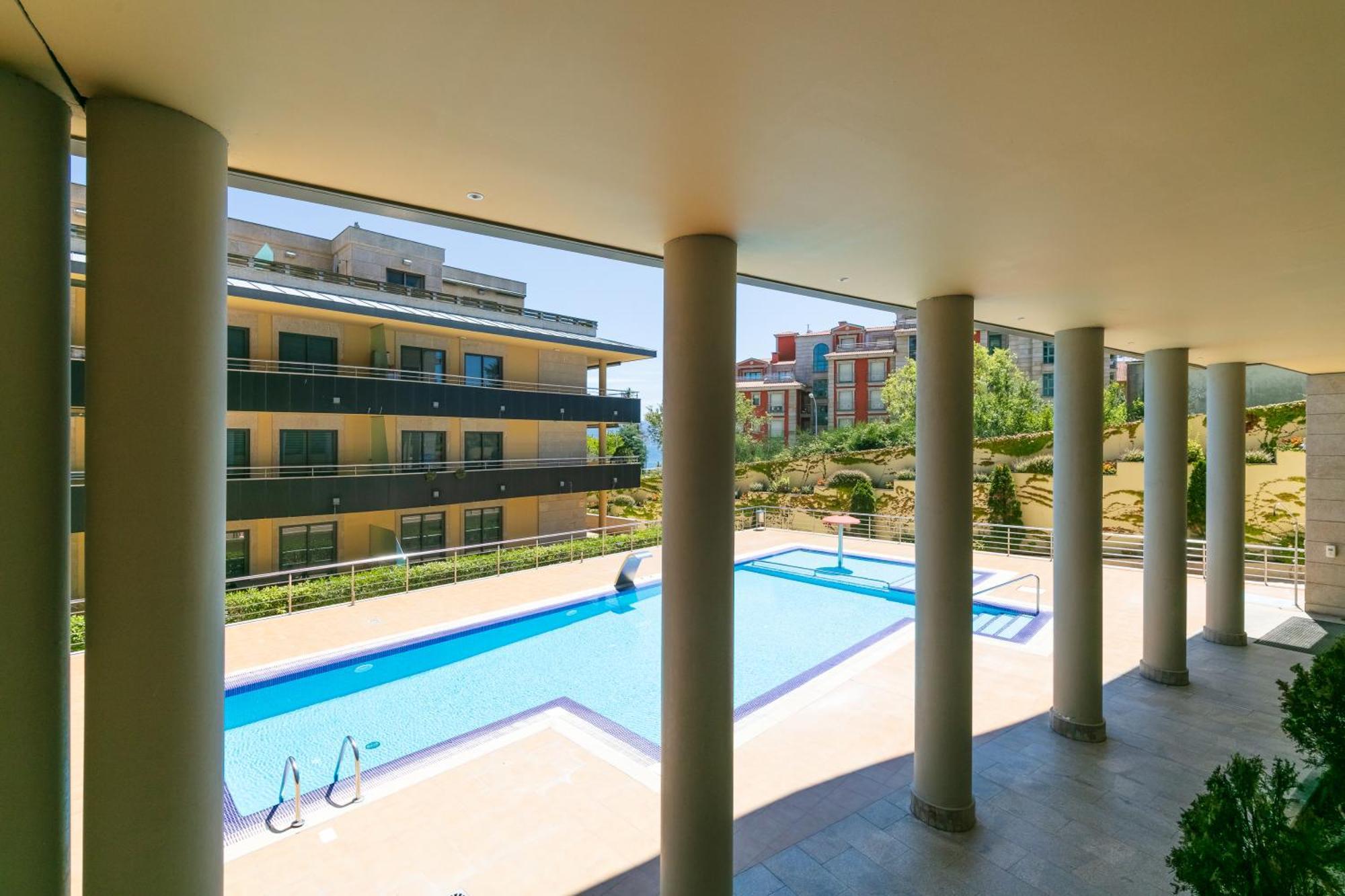 Playa Sanxenxo Apartamento Exterior foto