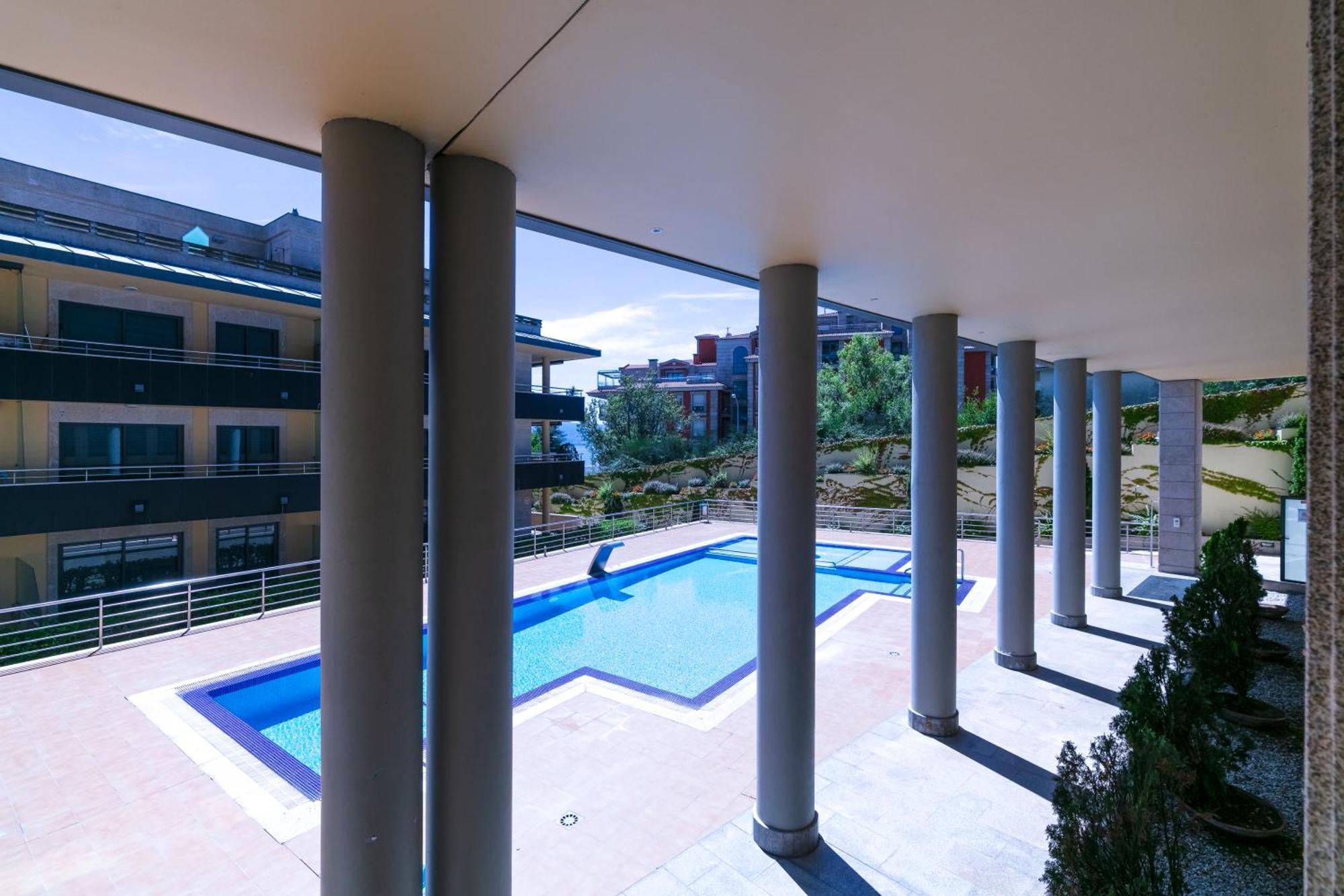 Playa Sanxenxo Apartamento Exterior foto