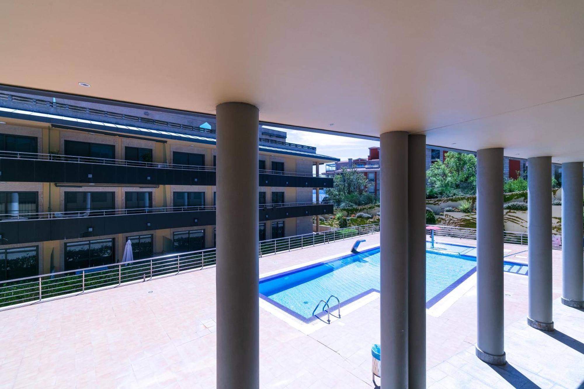 Playa Sanxenxo Apartamento Exterior foto