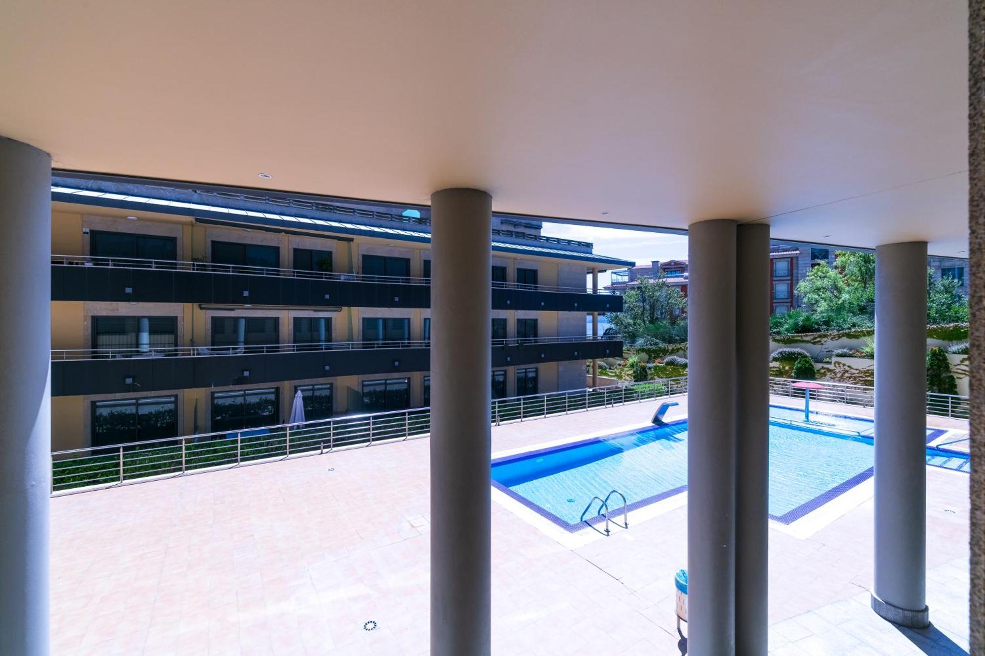 Playa Sanxenxo Apartamento Exterior foto